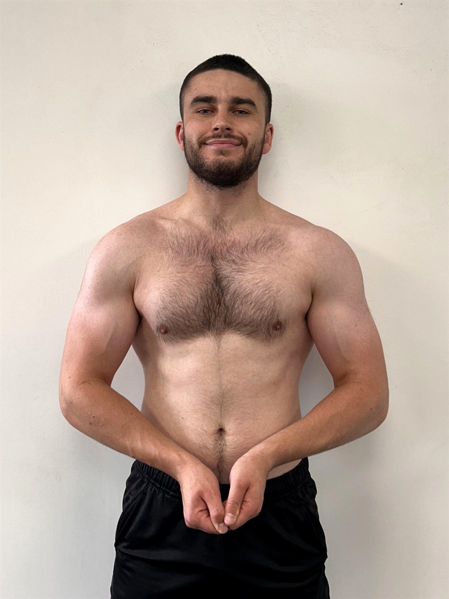Alex after training